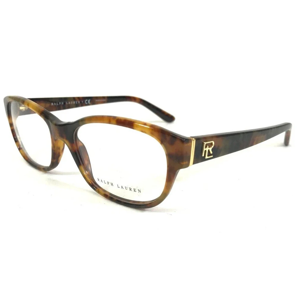 Ralph Lauren Eyeglasses Frames RL6148 5017 Brown Tortoise Gold Square 53-17-140
